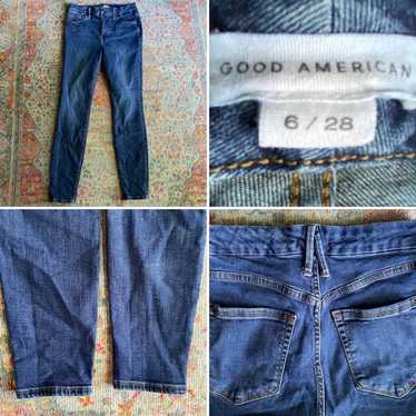 Good American GOOD AMERICAN $119 Good Legs Skinny 