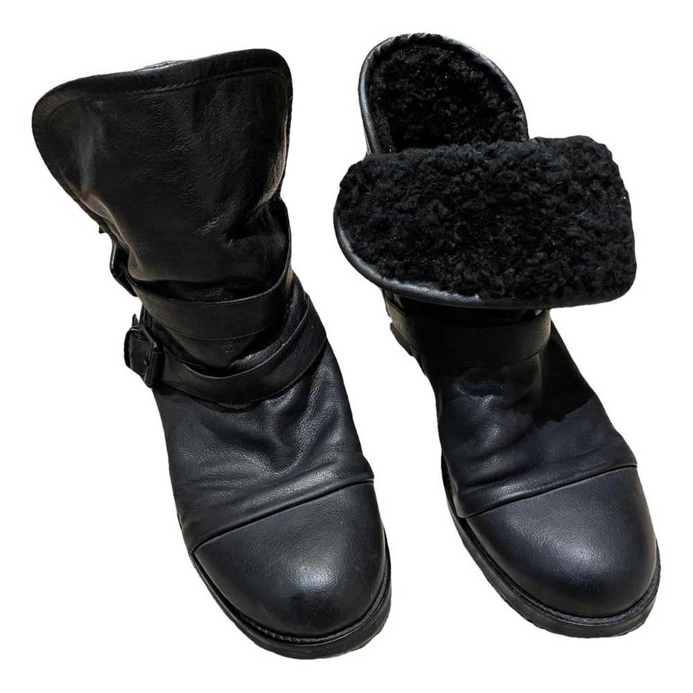 PATRIZIA PEPE ショートブーツ Patrizia Pepe Leather ankle boots