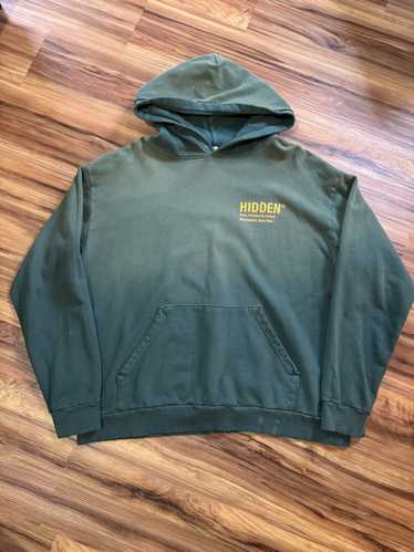 HIDDEN Hidden NY green sun faded hoodie