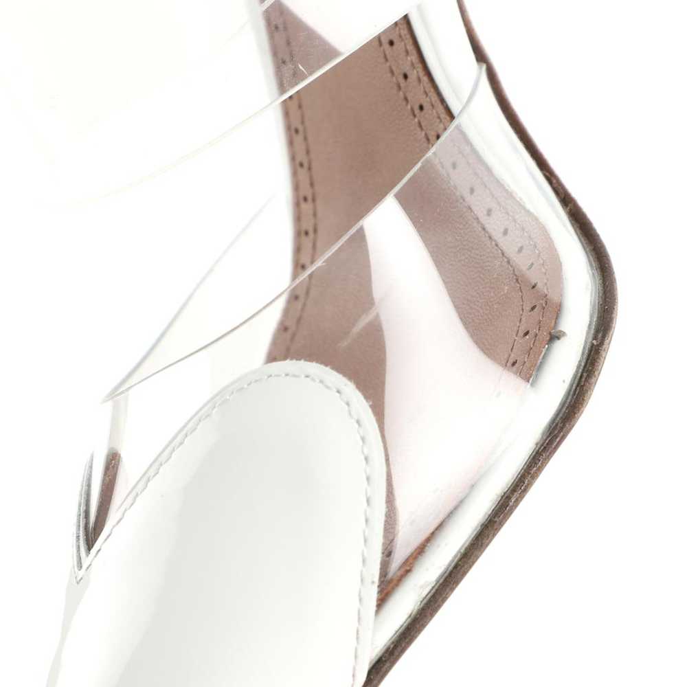 Alaïa Coeur patent leather mules - image 5