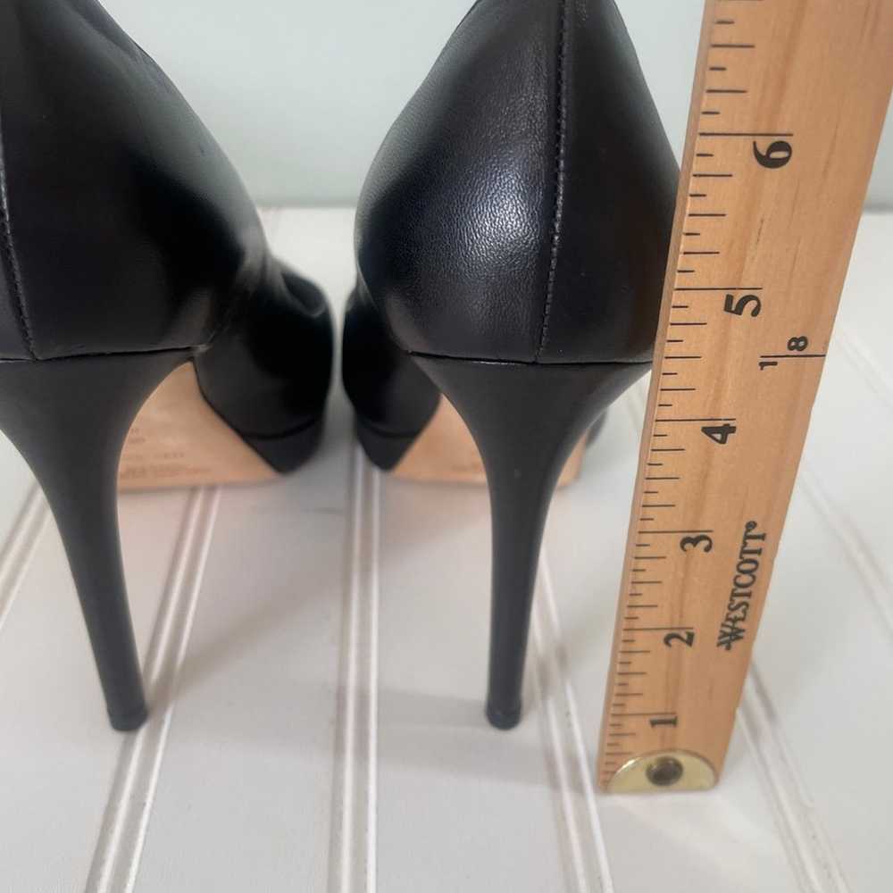 Saks Fifth Avenue Angie Black Pump Heels Stiletto… - image 5