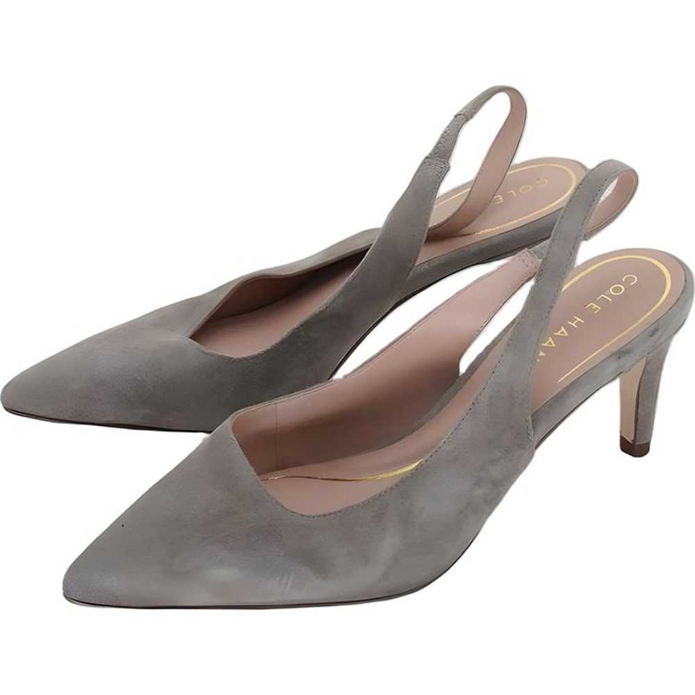 Cole Haan Women's Pointed Suede Pumps Heels Irish… - image 2