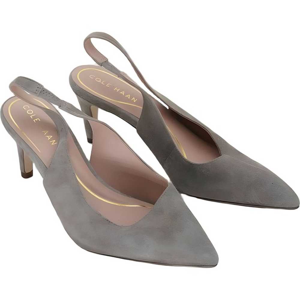 Cole Haan Women's Pointed Suede Pumps Heels Irish… - image 4