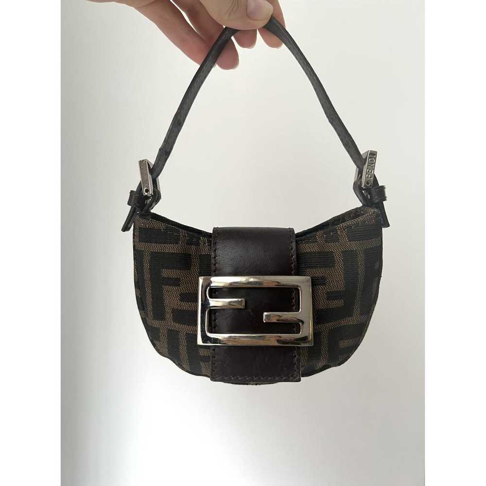 Fendi Croissant Vintage cloth mini bag - image 2