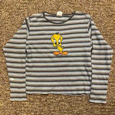 Women’s Warner Brothers Tweety Bird Long Sleeve S… - image 1