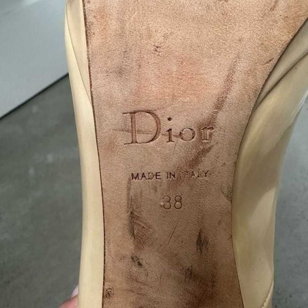 Dior Peep Toe Heels - image 9