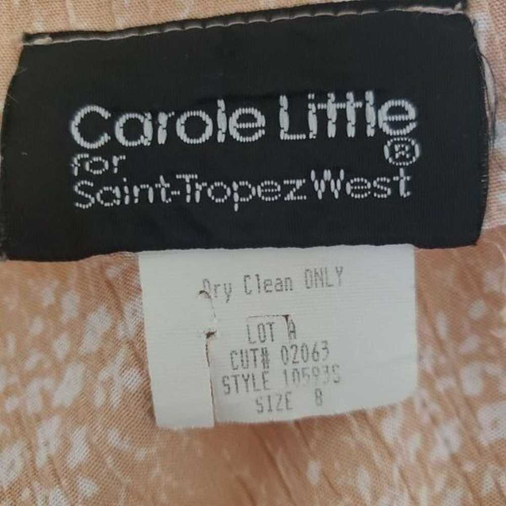 Carole Little Saint Tropez vintage tank top M - image 9