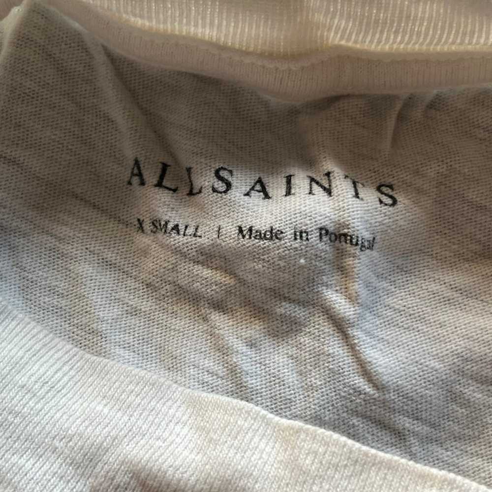 Allsaints Striped Crop Top - image 3