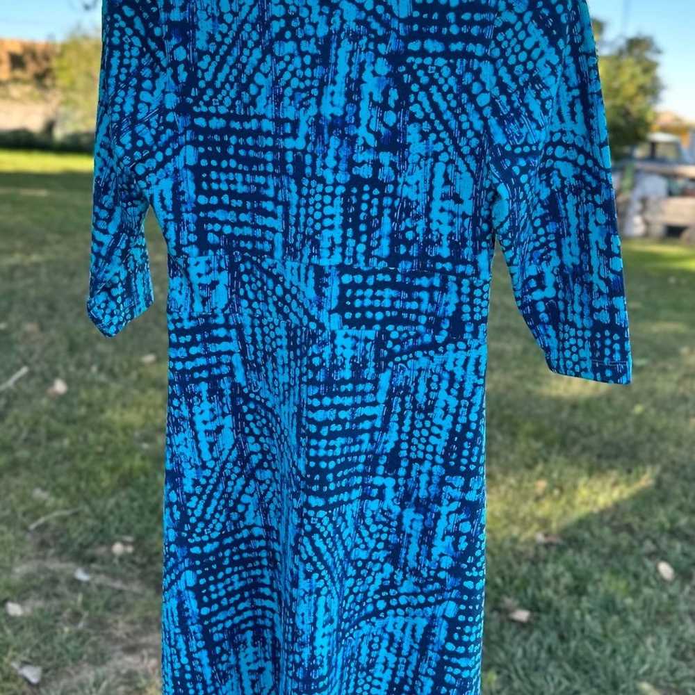 Eddie Bauer Trendy Dress Womens Small, Abstract A… - image 2