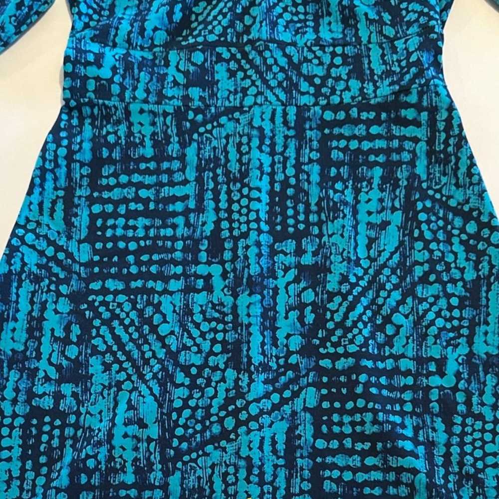 Eddie Bauer Trendy Dress Womens Small, Abstract A… - image 6