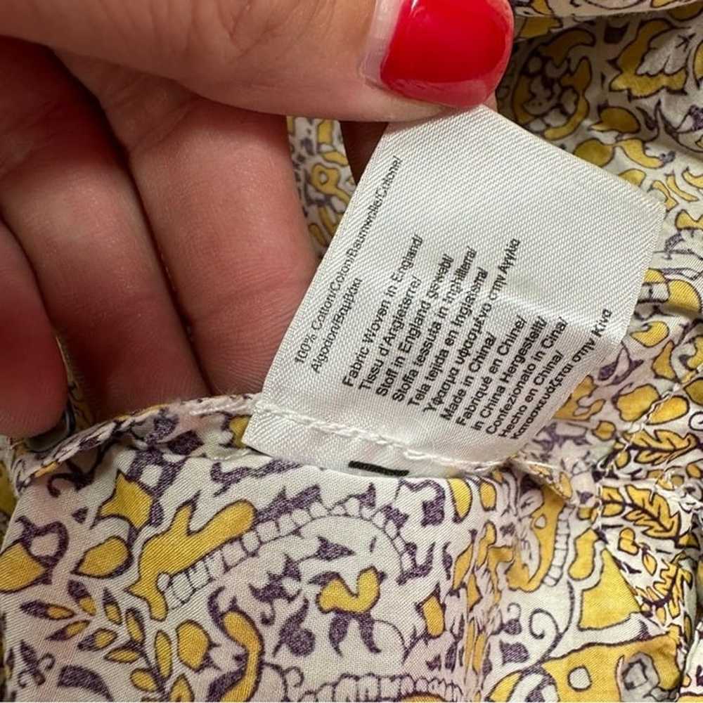 brooks brothers liberty art fabrics yellow floral… - image 10