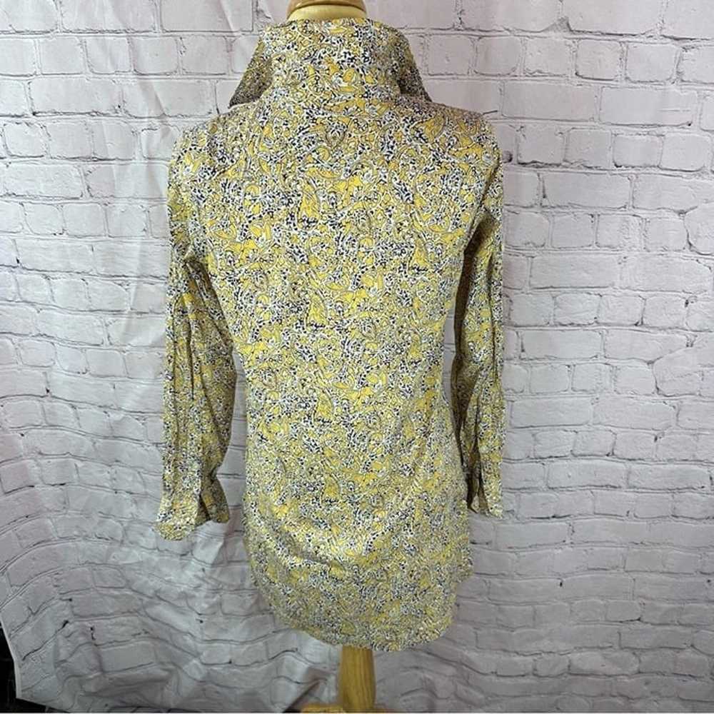 brooks brothers liberty art fabrics yellow floral… - image 4