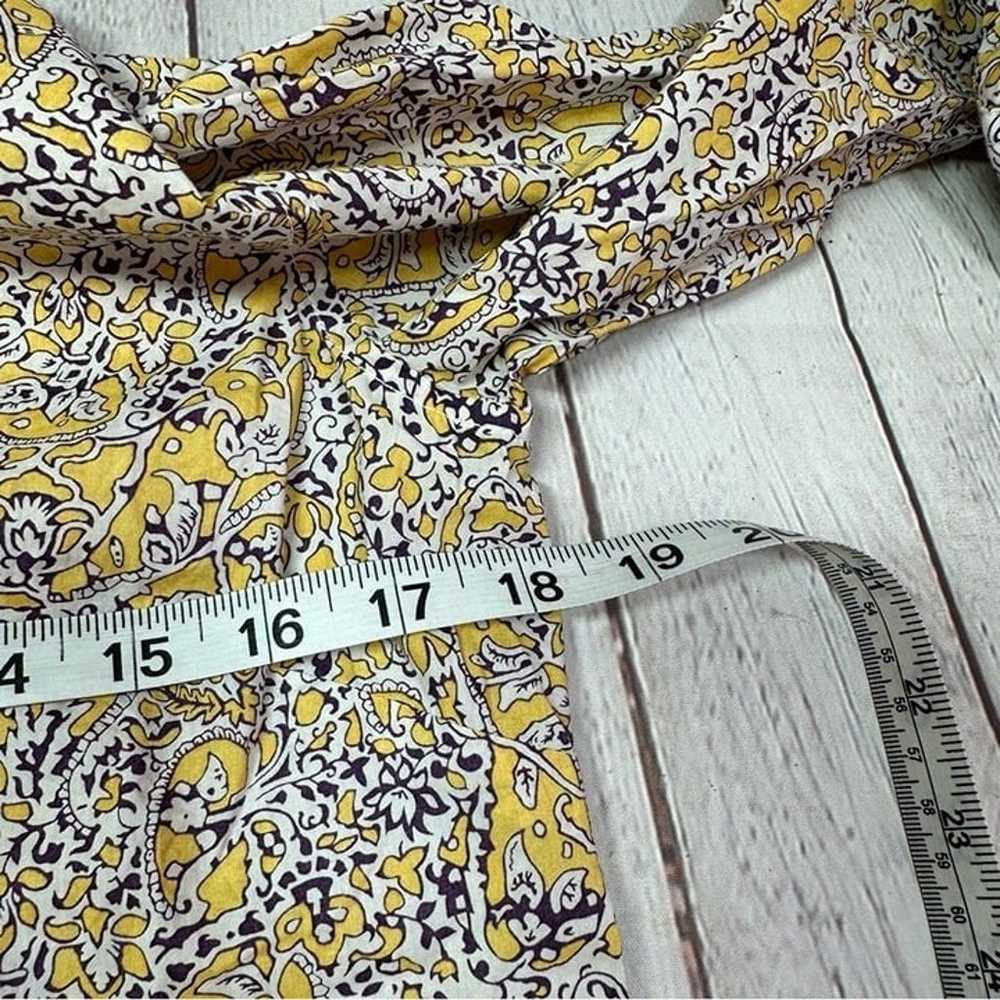 brooks brothers liberty art fabrics yellow floral… - image 7