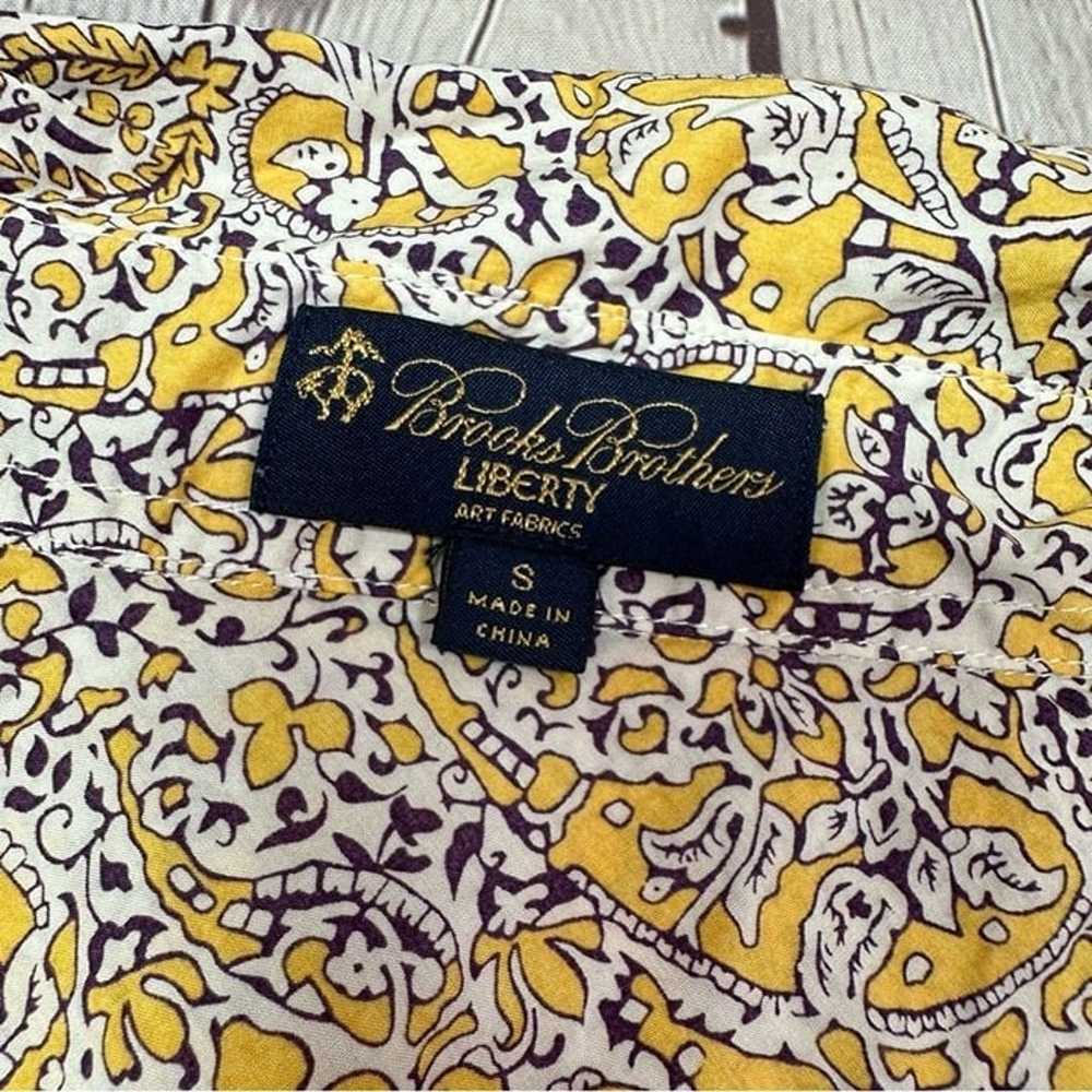 brooks brothers liberty art fabrics yellow floral… - image 8