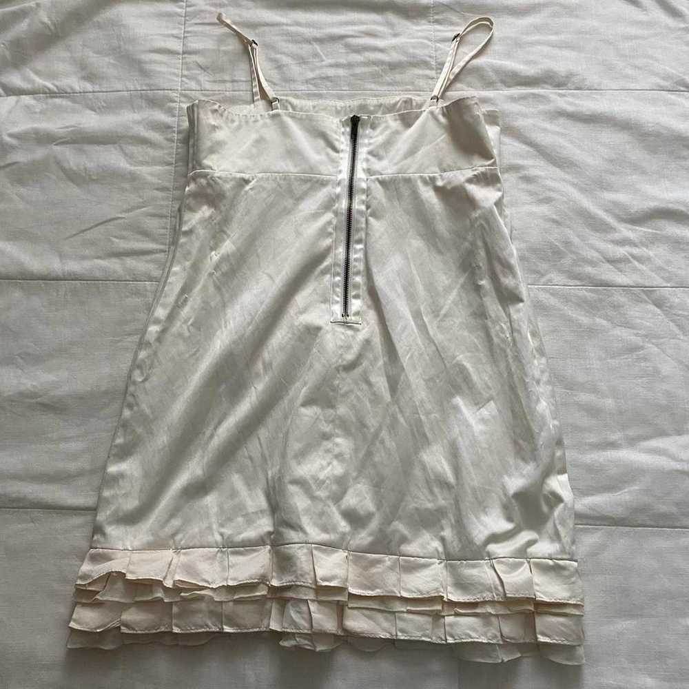 Alice And Olivia White Mini Dress size Small - image 6