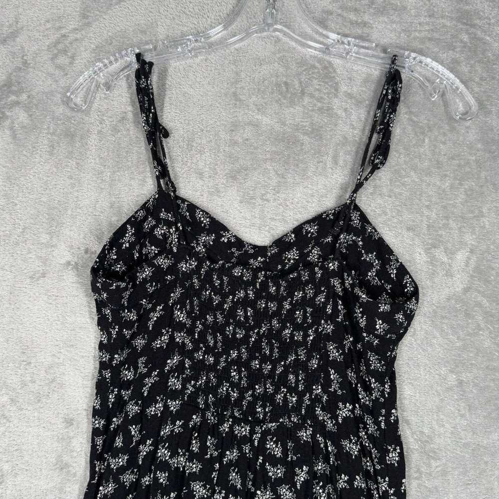 American Eagle Dress Women Small Black White Flor… - image 6