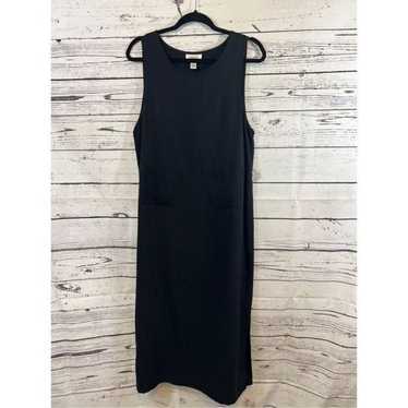 Talbots women’s Black 2  pocket dress size small - image 1