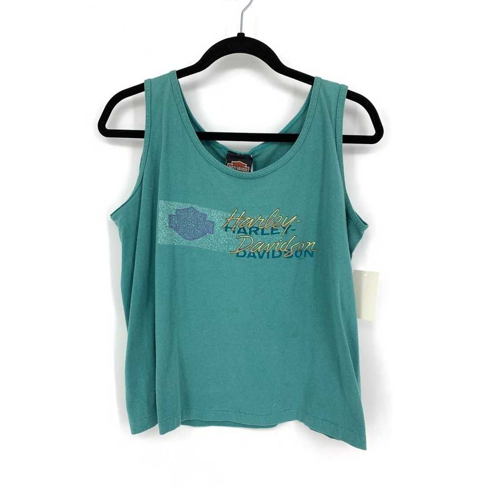 Vintage 90s Harley Davidson of Tucson Tank Top Wo… - image 1