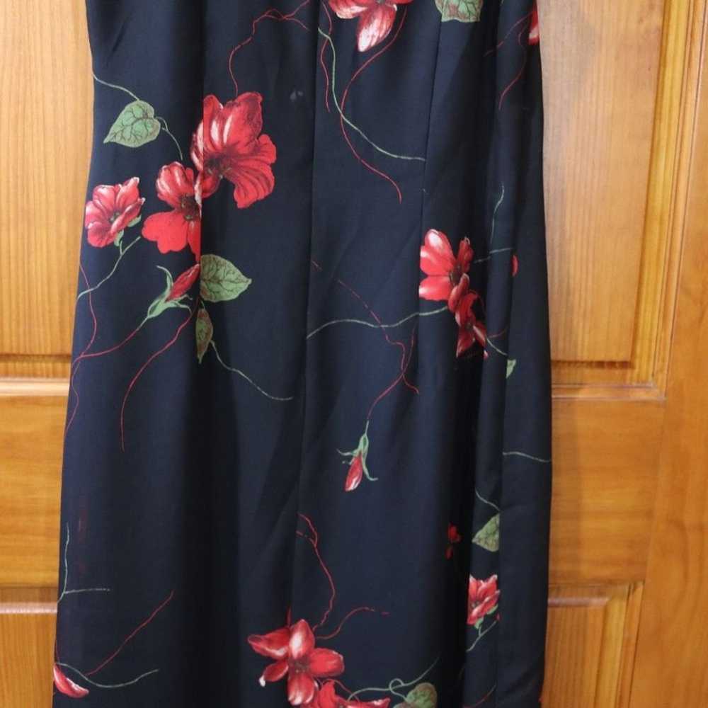 Jessica Howard Vintage 90s Maxi Dress Floral 8 - image 5