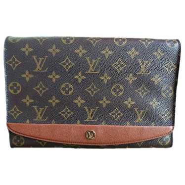 Louis Vuitton Bordeaux leather handbag - image 1