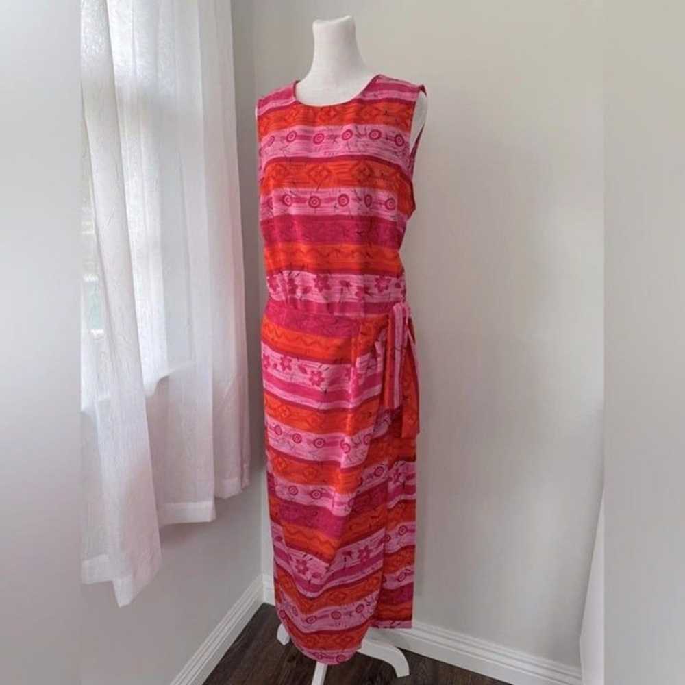 Vintage ‘90s Sag Harbor Sleeveless Maxi Dress - image 1