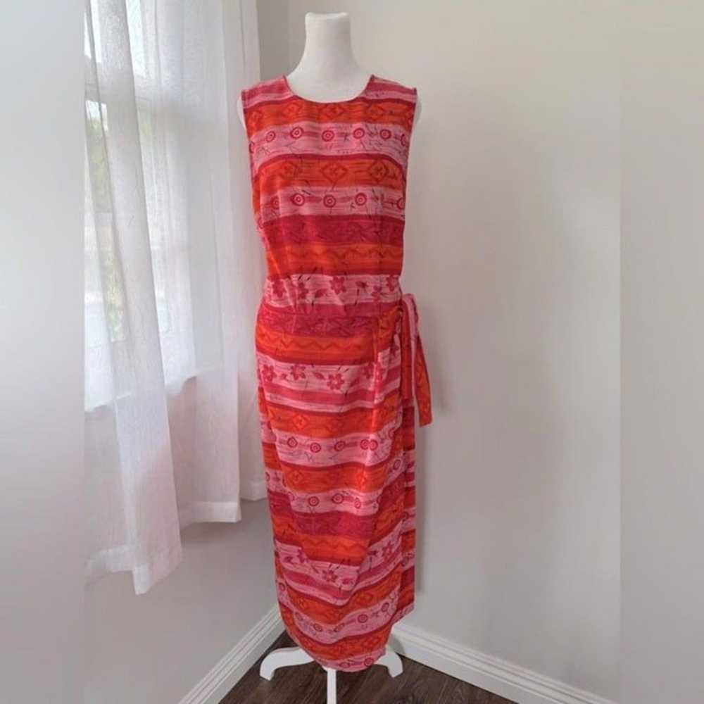 Vintage ‘90s Sag Harbor Sleeveless Maxi Dress - image 3