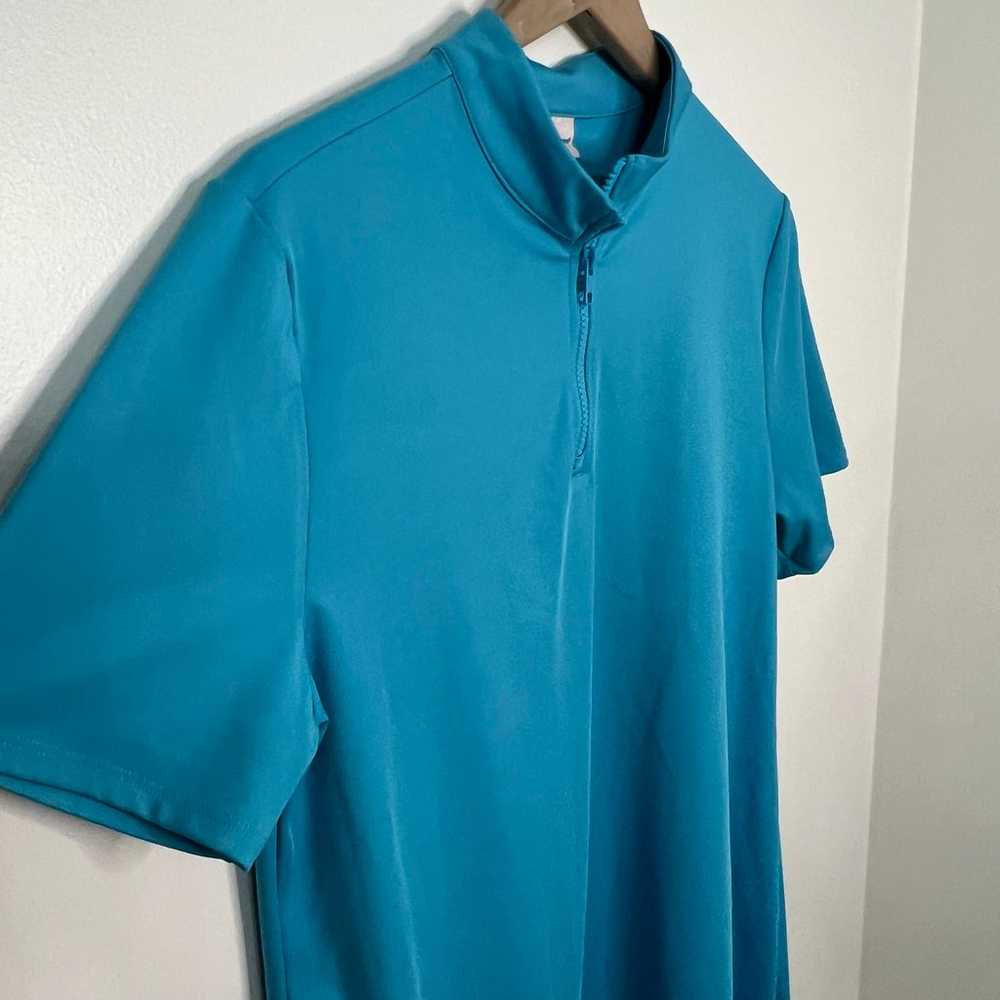 Tommy Bahama Golf Dress Teal Blue Women's XL Athl… - image 4