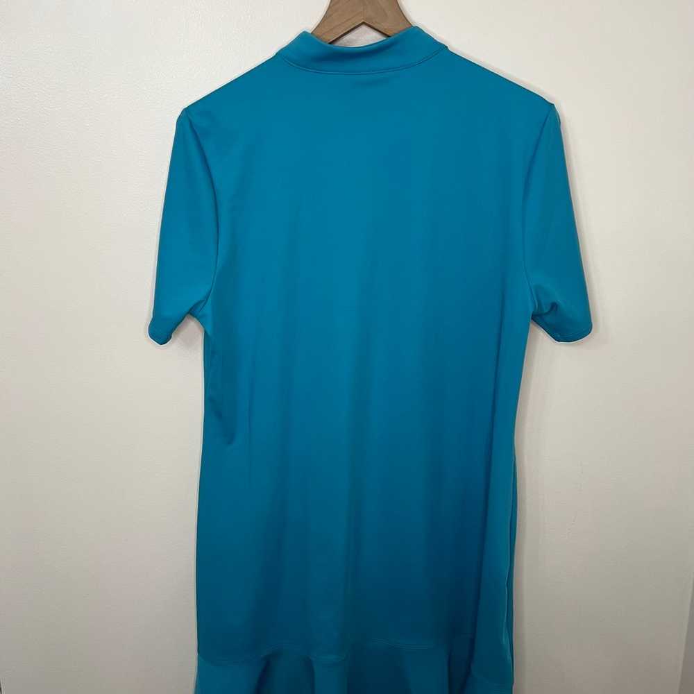 Tommy Bahama Golf Dress Teal Blue Women's XL Athl… - image 5