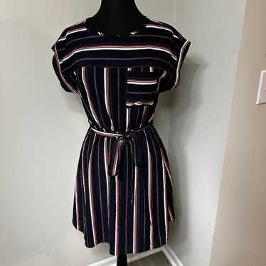 Monteau Red, White & Blue Dress in Size XL