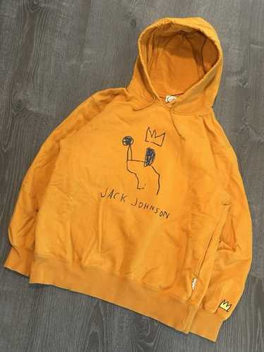 OLD UNIQLO×BASQUIAT×JACK JOHNSON パーカー UNIQLO×BASQUIAT×JACK JOHNSON パーカー オレンジ - メルカリ