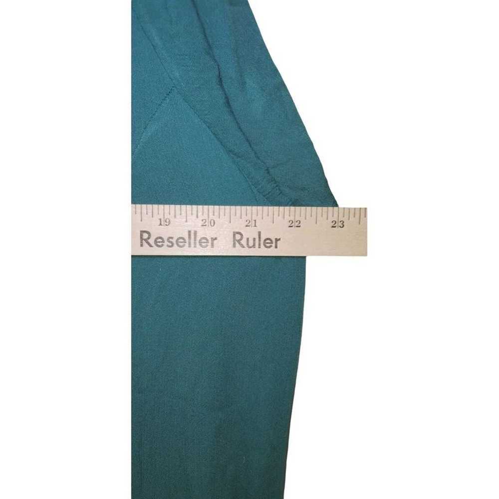 Soft Surrounding Dress Maxi Size Small Teal Lagan… - image 3