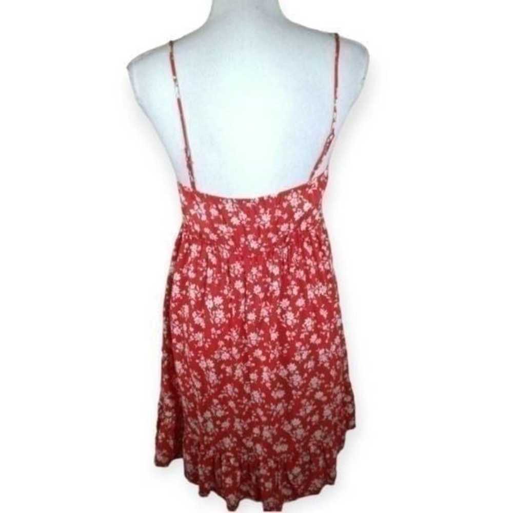 BE COOL RED/ORANGE & WHITE FLORAL DRESS SZ.S EUC - image 4