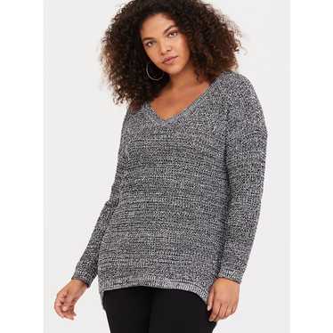 Other torrid Womens Sweater Size 1 1X Marled Slou… - image 1