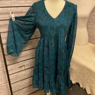 NWOT Jodifl smocked bodice dress Medium