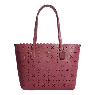 Coach Leather tote