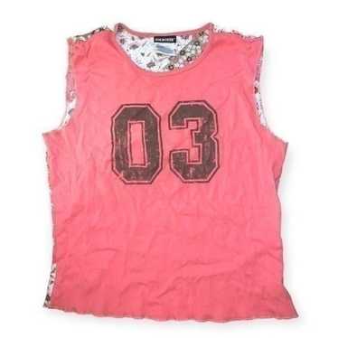 Joe boxer Y2k patchwork baby tank