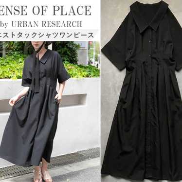 SENSE OF PLACE by UR West Tuck Shirt Dress