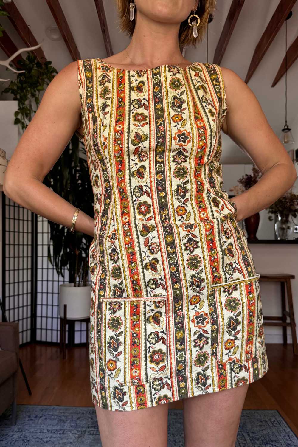 The Olivia 1960s Mini Dress - image 2