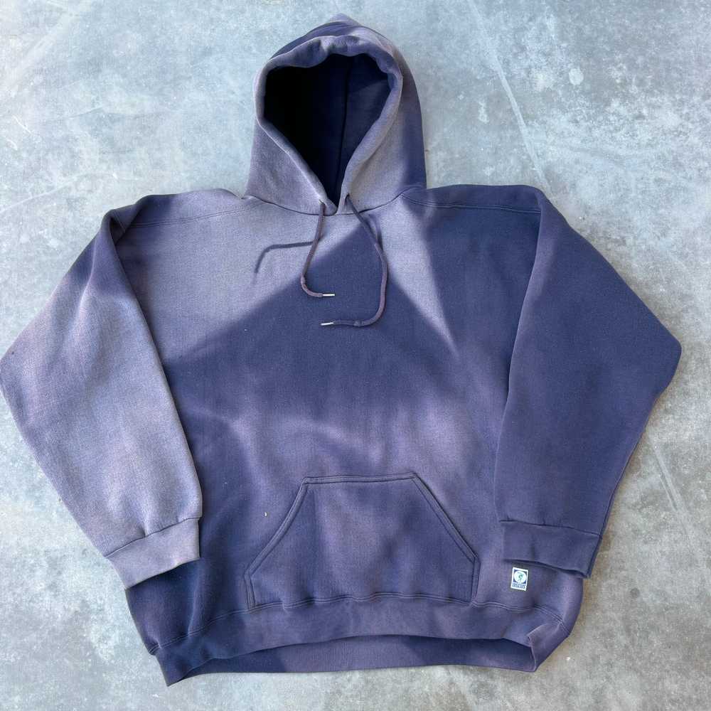 90s faded hoodie - image 1