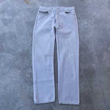 Slate Grey Levi’s 501 Denim Jeans - Made in USA - image 1