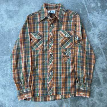 70s kennington button up - image 1