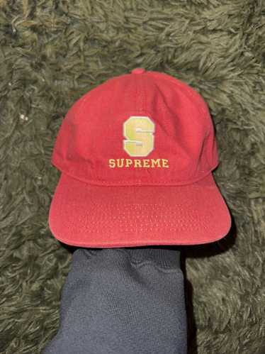 Supreme Denim Collegiate Fitted Cap 2014