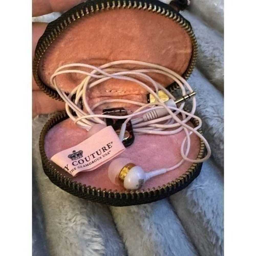 Vintage juicy couture y2k plug in earphones/headp… - image 5