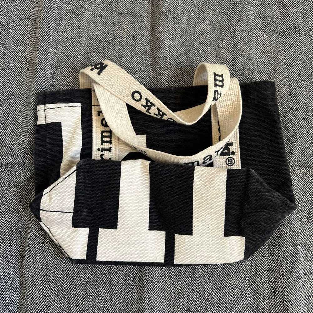 Marimekko Logo Print Eco Bag Black/White - image 3