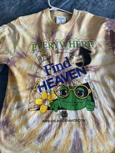 Online Ceramics Heaven on Earth tie dye T-Shirt Grateful newest Shirt Sz 2XL