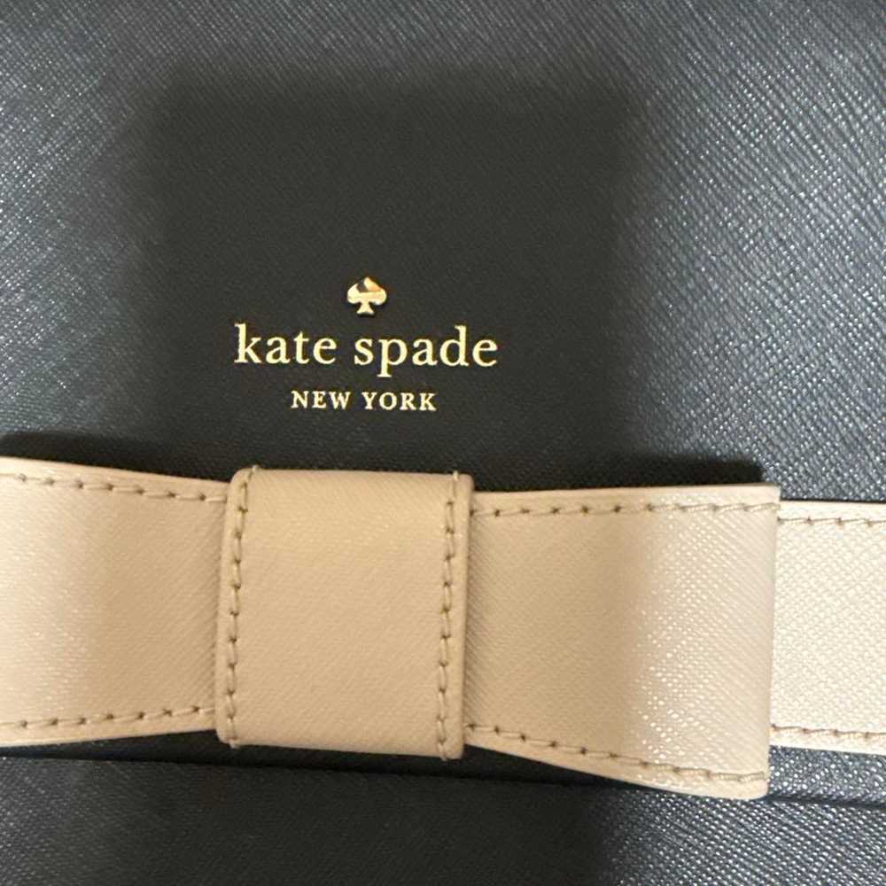 Kate Spade black shoulder bag with ribbon. - image 3