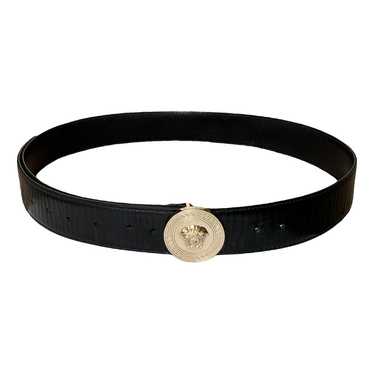 Versace Medusa leather belt