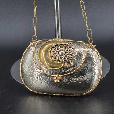 Vintage Lunacy Designs Mixed Metal Handmade Purse 