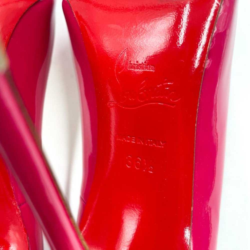 Christian Louboutin So Kate patent leather heels - image 10