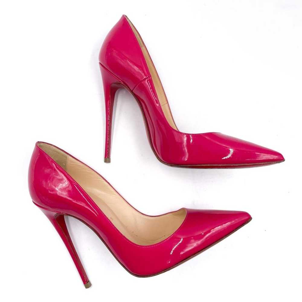 Christian Louboutin So Kate patent leather heels - image 7